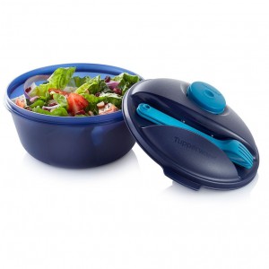 Tupperware Salad On The Go Set Peacock | 031AIQEYJ