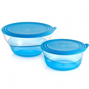 Tupperware Sheerly Elegant 2-pc. Set Azure | 609NDWSTC