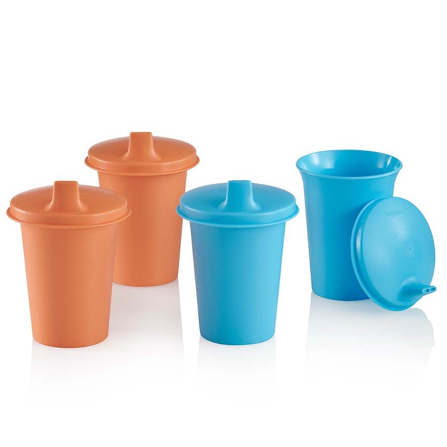 Tupperware Bell Tumblers & Sipper Seal Set Blue | 182HKDQRT