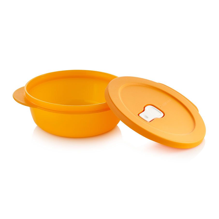 Tupperware Crystalwave Plus 2-cup/560 Ml Round Papaya | 403GKERNW