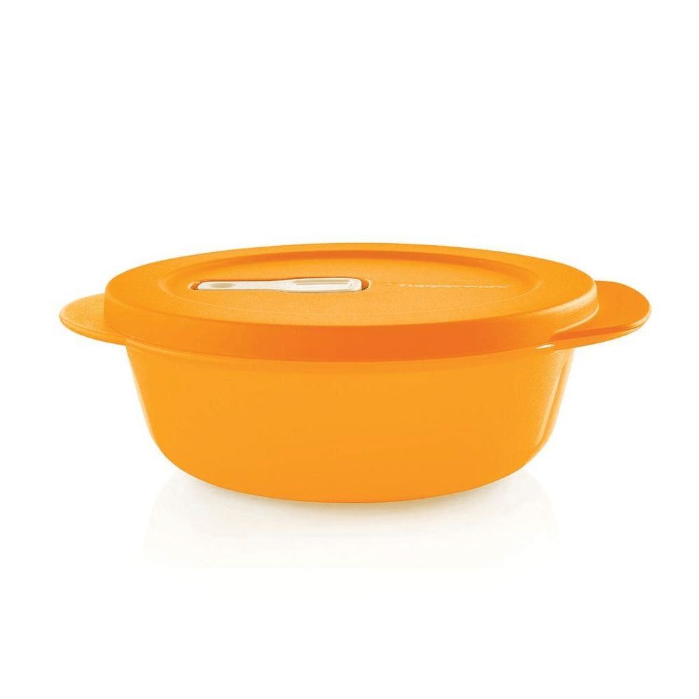 Tupperware Crystalwave Plus 2-cup/560 Ml Round Papaya | 403GKERNW