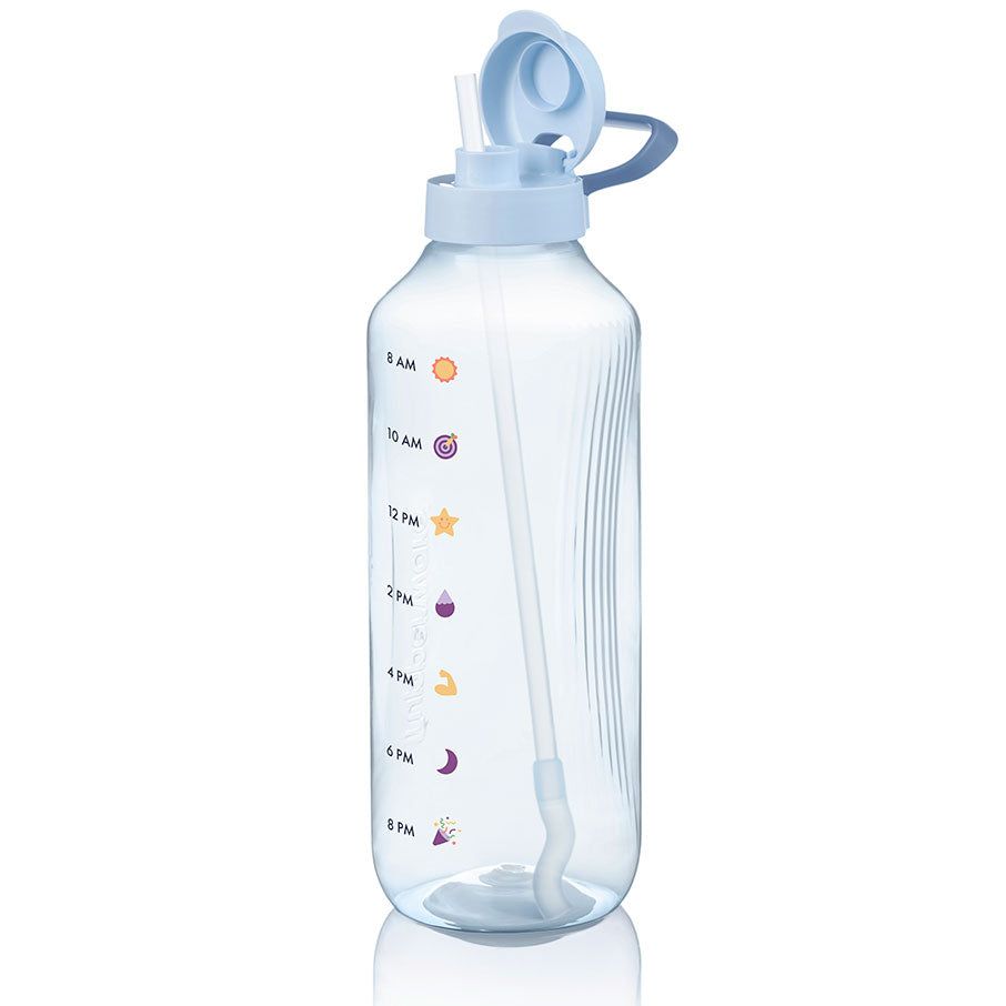 Tupperware Eco+ Aquavibe Bottle White | 068NWEQOR