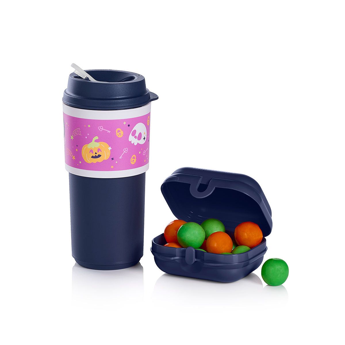 Tupperware Halloween Beverage And Bites Set Navy | 953NVADJM