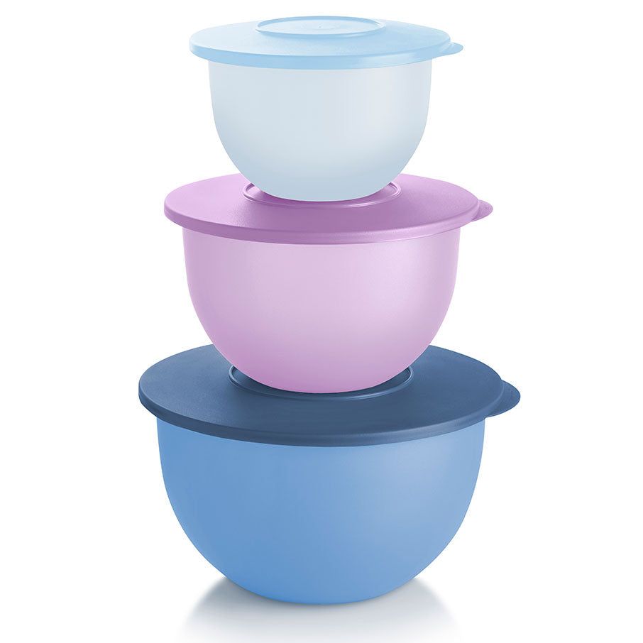 Tupperware Impressions Classic Bowl Set White | 674TQRVPU