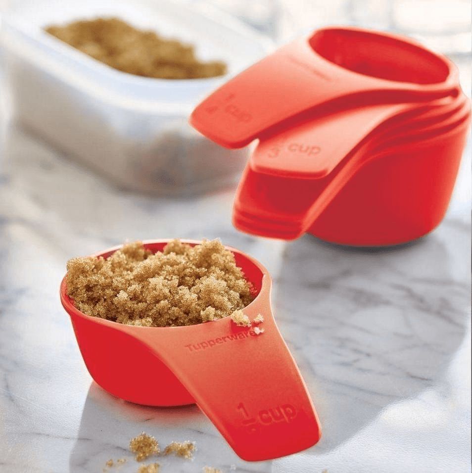 Tupperware Measuring Mates Set Chili | 308ZTPQMU