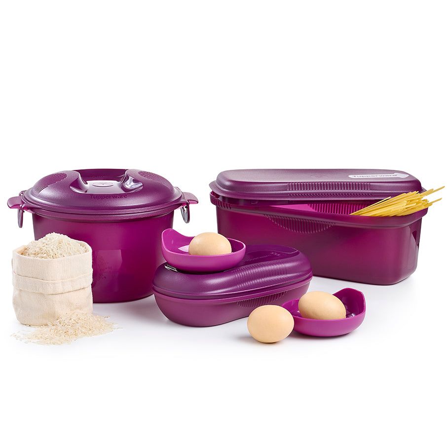 Tupperware Microwave Magic Set Purple Cabbage | 061NAIVGQ