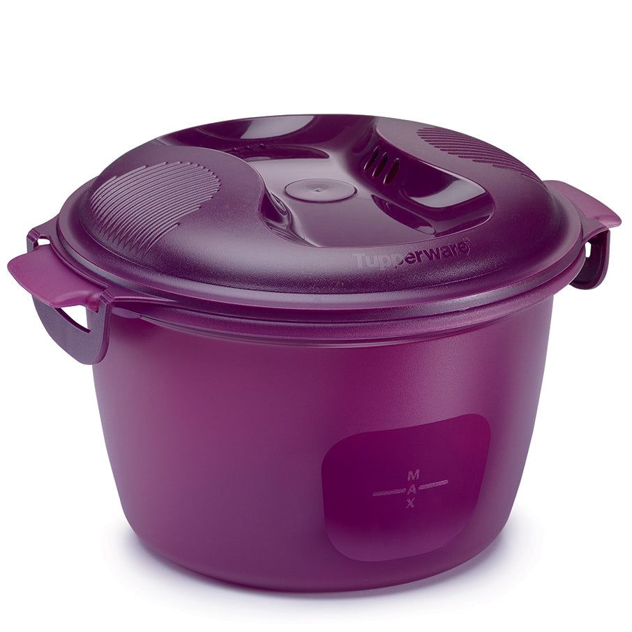 Tupperware Microwave Rice Maker Purple Cabbage | 097JDYZEX