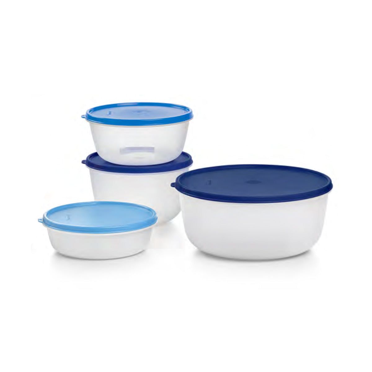 Tupperware Modular Bowl Medium 3-pc. Set With Free Modular Bowl Large Ice Cube | 638PDCJQZ