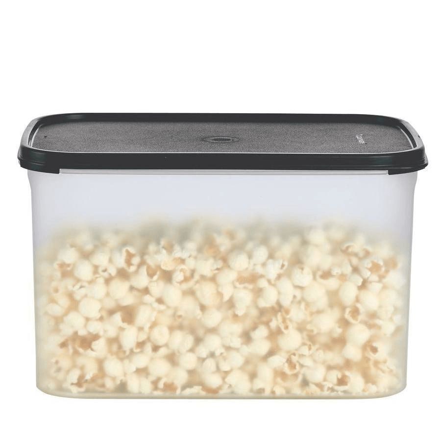 Tupperware Modular Mates Rectangular 3 Black | 469HEIAJF