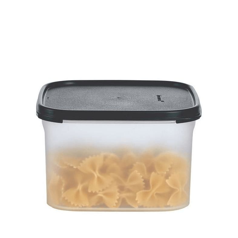 Tupperware Modular Mates Square 2 Black | 670HNJYGF