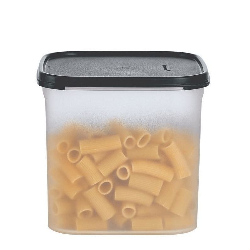 Tupperware Modular Mates Square 3 Black | 798ZKWCFT