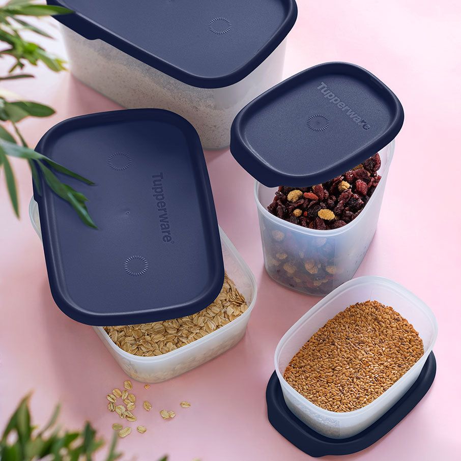 Tupperware One Touch Fresh Get It All Set Nocturnal Sea | 673EBOMVZ