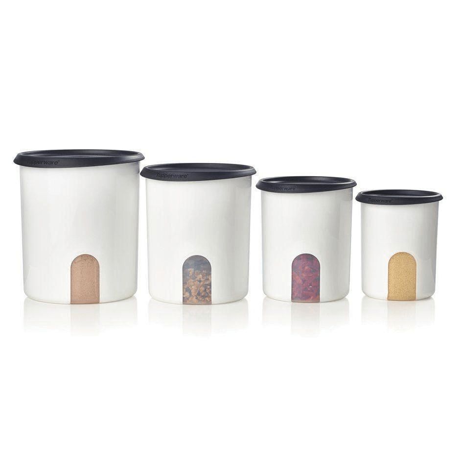 Tupperware One Touch Reminder Canister Set | 382FBZYQA