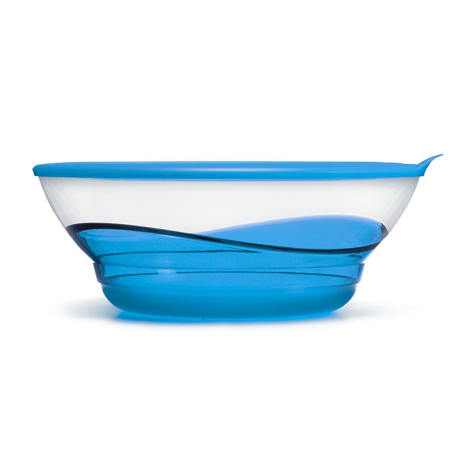 Tupperware Sheerly Elegant Large Bowl Azure | 130ZCQOPB