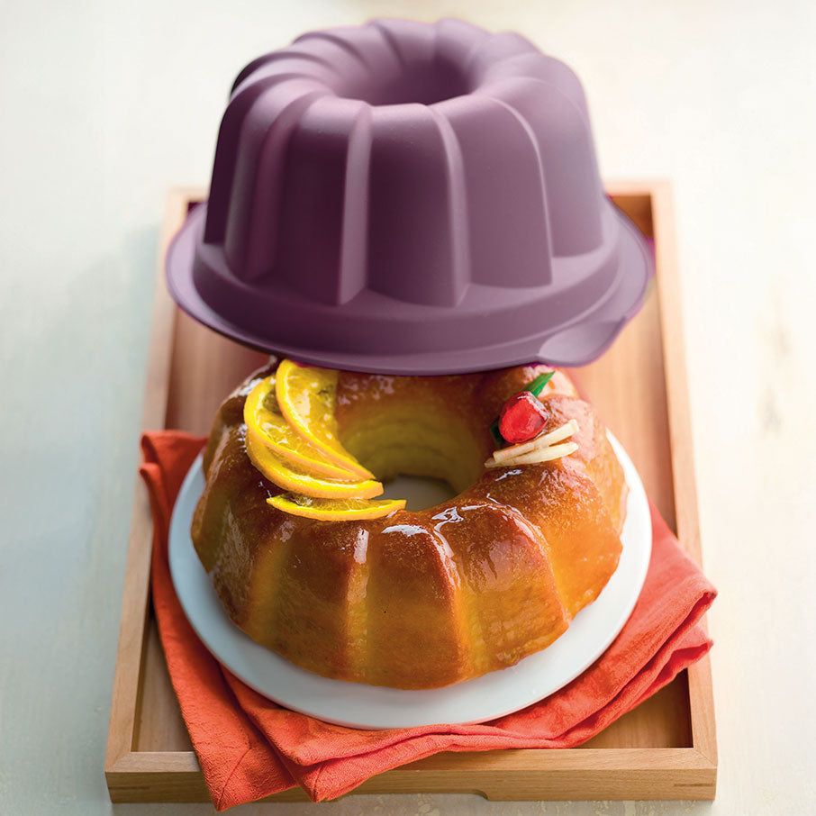 Tupperware Silicone Bundt Form Purple Cabbage | 938OGFTKN