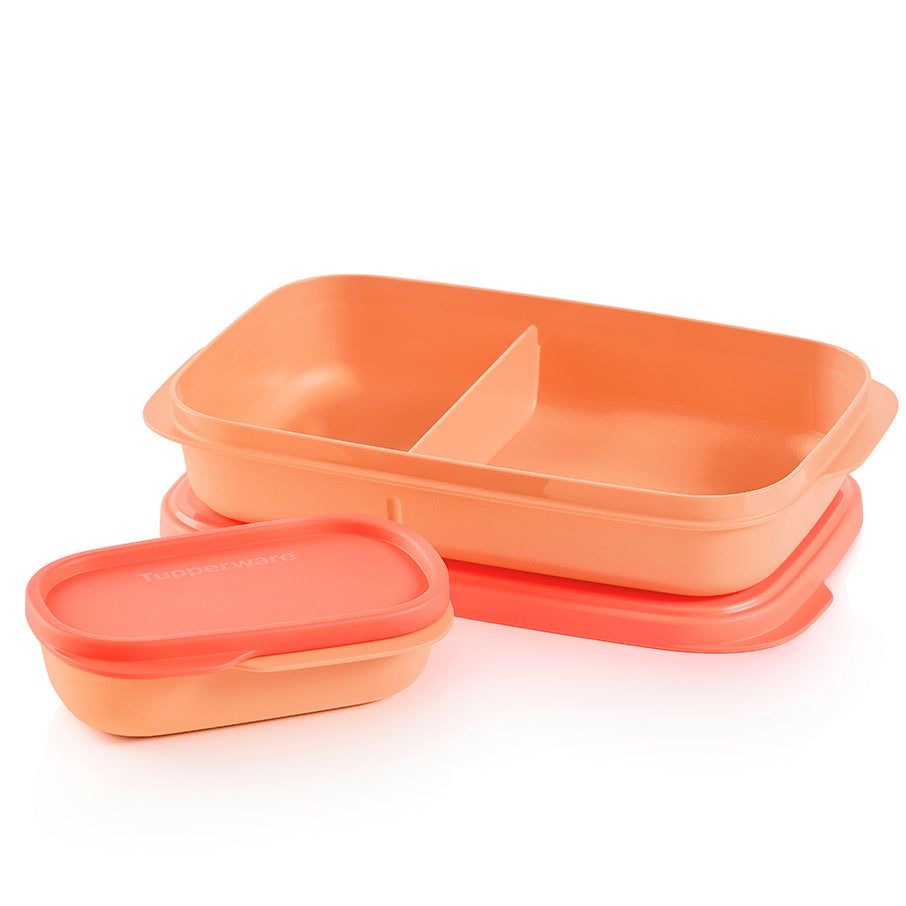 Tupperware Slim Lunch Container Cosy Rosy | 849IFXNER