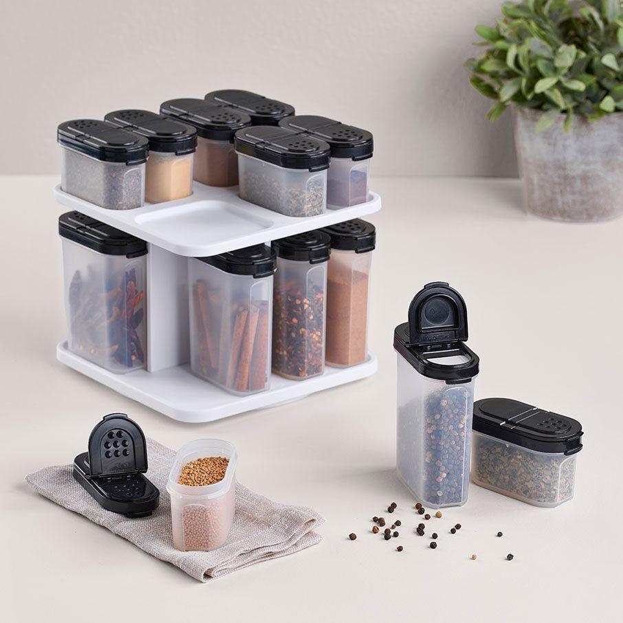 Tupperware Spice Shaker Set With Carousel | 190MXOBKN