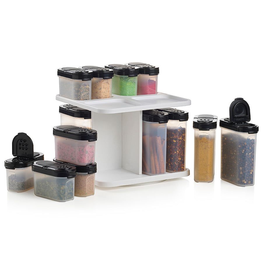 Tupperware Spice Shaker Set With Carousel | 190MXOBKN