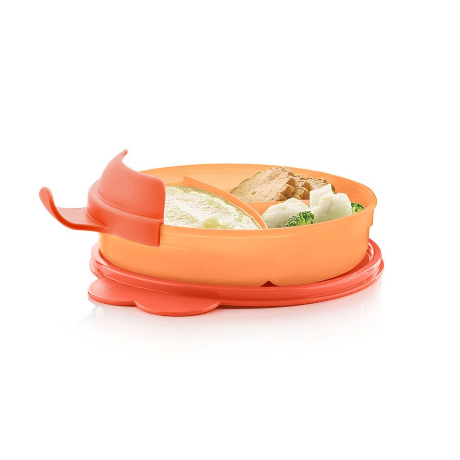 Tupperware Tupperkids Feeding Set Coral / Orange | 574IGZYCD