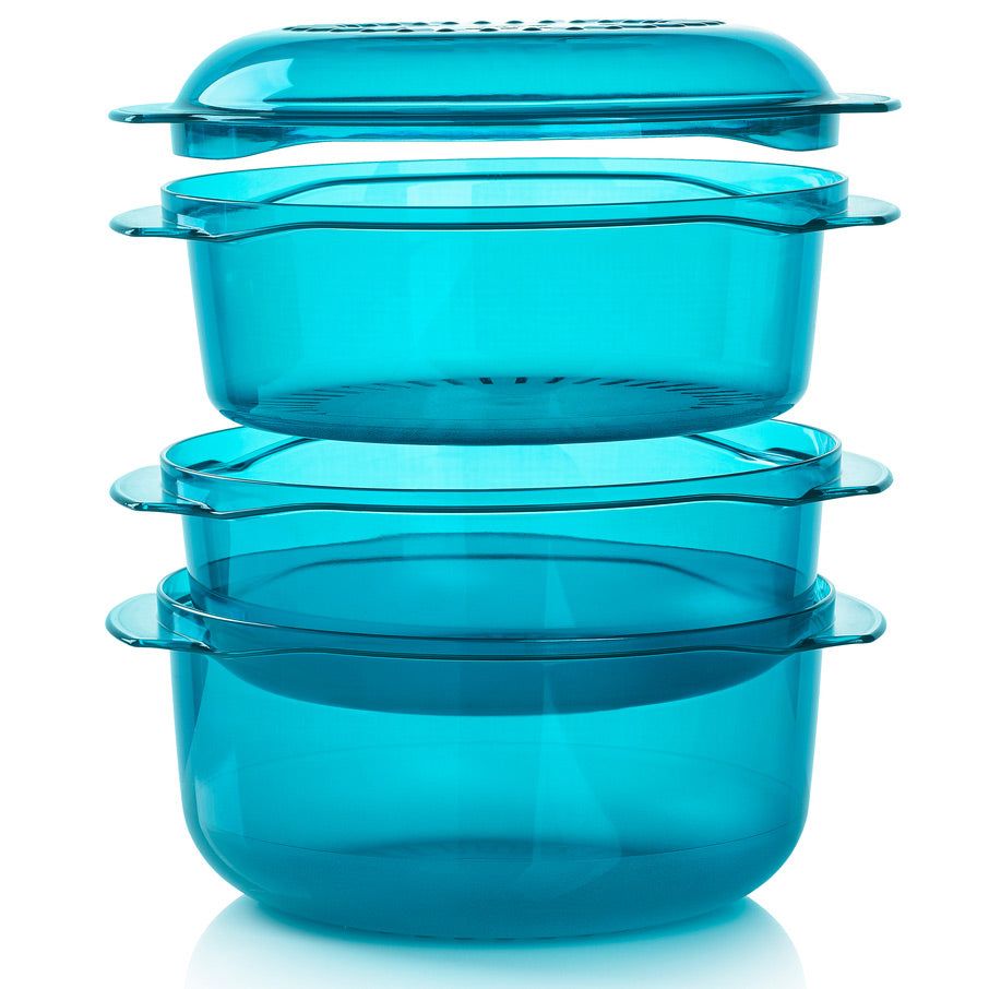 Tupperware Tupperwave Stack Cooker Peacock | 621KNVEPX