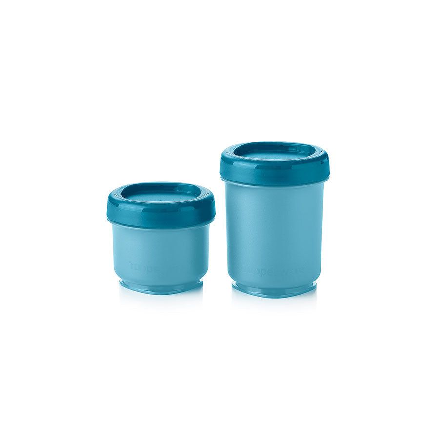 Tupperware Twist N Stack Set Peacock | 196MDTOWL