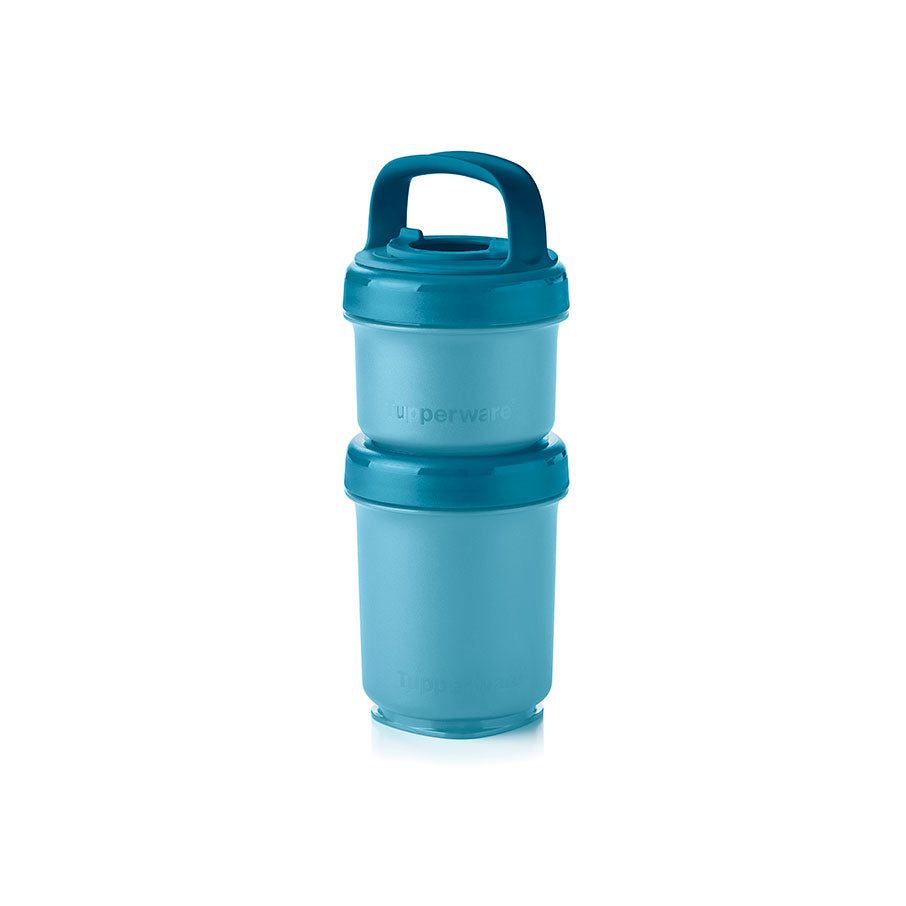 Tupperware Twist N Stack Set Peacock | 196MDTOWL