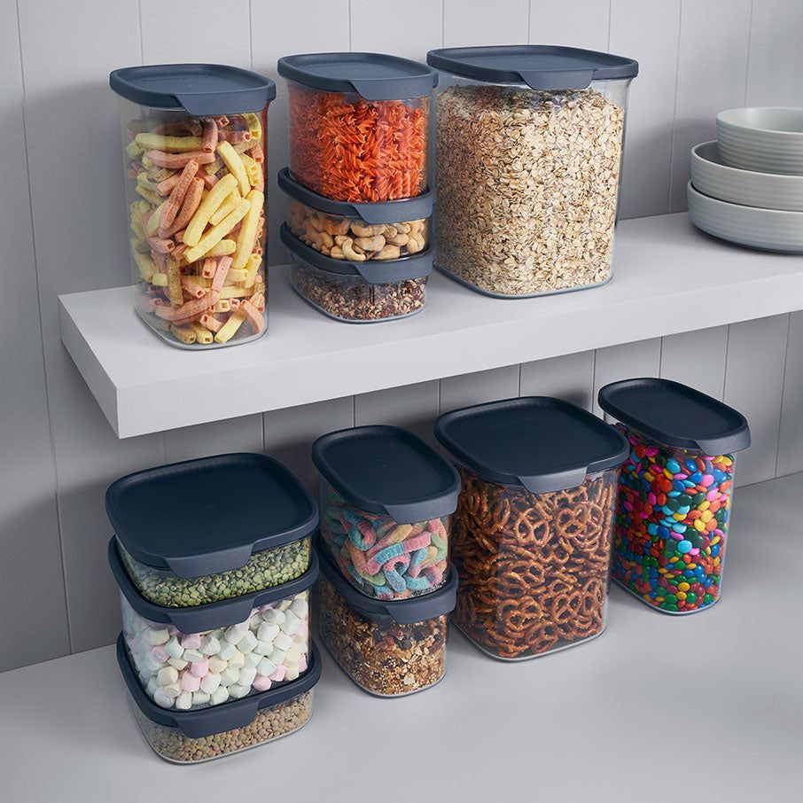 Tupperware Ultra Clear Square 5-pc. Set Cosmos | 907OKDZBI