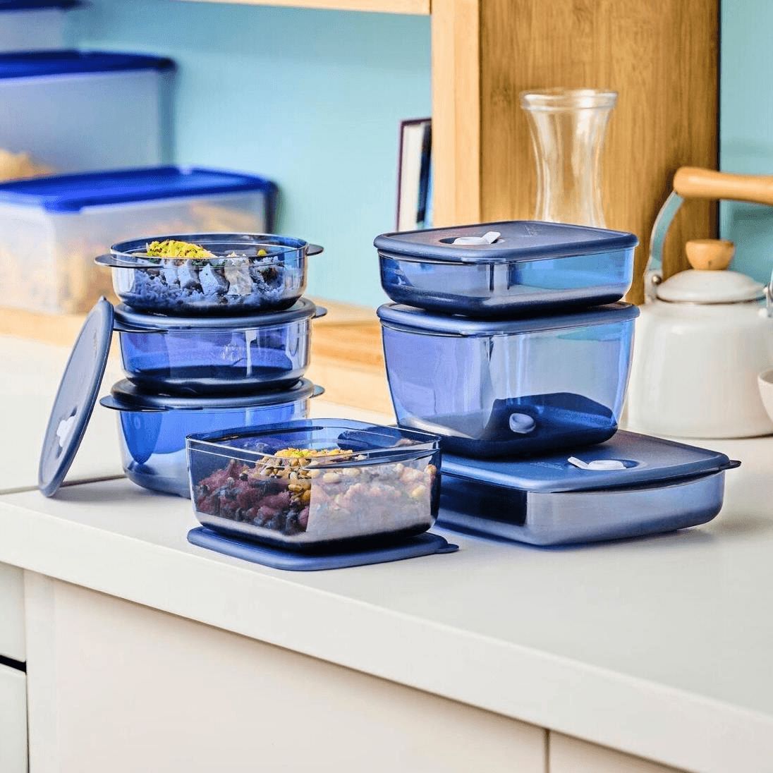 Tupperware Vent 'N Serve 7-pc. Set | 054OJCWTB